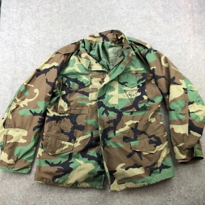 Jaqueta militar vintage dos EUA grande floresta M65 campo expedicionário marítimo - Imagem 1 de 4