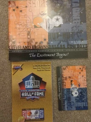 1999 Football Hall of Fame Enshrinement Guides - The Cleveland Browns are Back! - Image 1 of 4