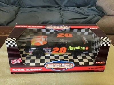1993 Ertl American Muscle DAVEY ALLISON #28 Havoline 1/18 Nascar Diecast NIB - Image 1 of 4