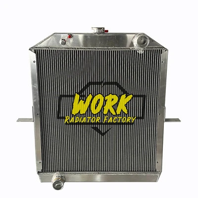 Aluminum Radiator For UD Truck 1800 2000 2300 2600 3300 J08E No oil-cooled pipe Foto 1 de 4
