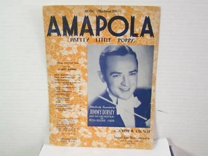 Jimmy Dorsey,SHEET MUSIC,"Amapola",US,big band swing jazz, Mint- - Picture 1 of 1