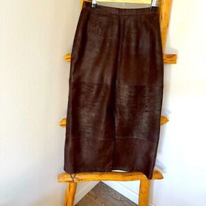 Genuine Leather Vintage Banana Republic Skirt