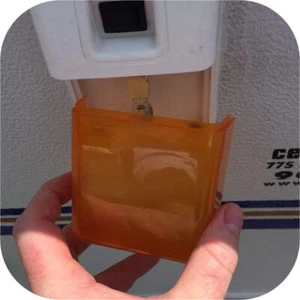 Porch Amber Light Lens Camper RV Travel Trailer Pop Up Jayco Fleetwood NEW - Picture 1 of 5