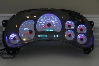 03 04 REMAN SILVERADO SIERRA 1500 2500 SUBURBAN DENALI YUKON CLUSTER $50 BACK WT - Image 1 of 3