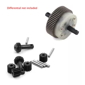 Transmission Differential Gears for TRAXXAS 1/10 Slash 2WD/Rustler/Bandit RC Car - Picture 1 of 9