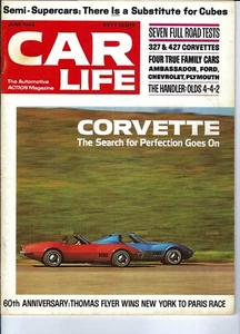 1968 Corvette, Oldsmobile 442, Impala, Galaxie, Fury tested in vintage Car Life - Imagen 1 de 2