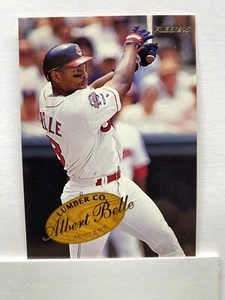 VTG 1995 Fleer #2 Albert Belle Lumber Company 90s Insert A7 - Picture 1 of 1
