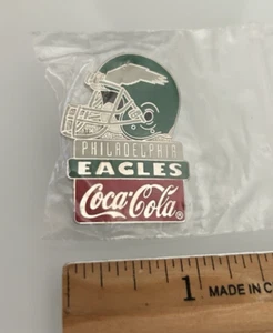 Philadelphia Eagles / Coca Cola 1993 Anstecknadel - Bild 1 von 3