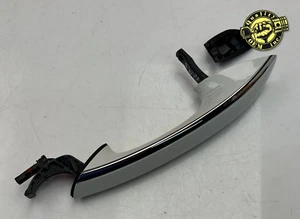 2016-2019 BMW 7 740 750 G11 G12  REAR LEFT DOOR HANDLE COMFORT ACCESS WHITE OEM - Bild 1 von 6