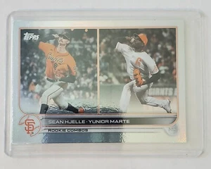 2022 Topps Update #US246 Yunior Marte/Sean Hjelle Rainbow Foil RC - Picture 1 of 2