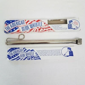 The American Slide Whistle mit Box & Musik, Woodstock Percussion, Inc.-1992 - Bild 1 von 9