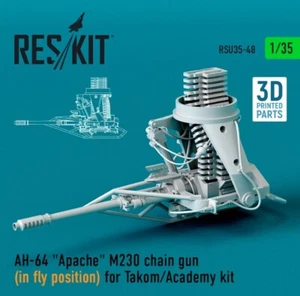 Pistola de cadena Reskit RSU35-0048 1:35 AH-64 ""Apache"" M230 para kit Takom/Academia - Imagen 1 de 1