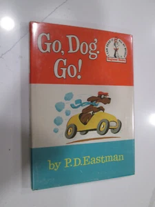 P D Eastman Go, Dog. Go! Vintage Copy in jacket BEGINNER BOOKS 1961 - Picture 1 of 5