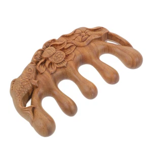 Meridian Kamm Mann Bräutigam Multifunktionale Massage Massage Holz - Bild 1 von 12