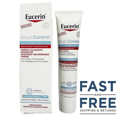 Eucerin AtopiControl Intensive Calming Cream 40ml Exp. Date: 08/2027 - Image 1 of 2