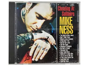 MIKE NESS CHEATING AT SOLITAIRE CD 1999 FIRST PRESS SOCIAL DISTORTION RARE PUNK - Picture 1 of 2