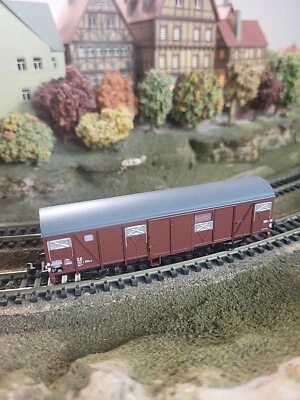 Fleischmann 831505 N Deutsche Bahn  Gbs 252 Boxcar #1511574-6 NIB - Image 1 of 4