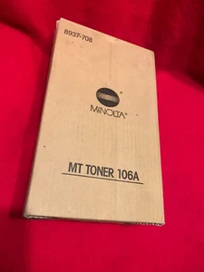 Genuine OEM 2PK Toner for Konica Minolta MT 106A with $7 Shipping to lower 48 - Picture 1 of 5