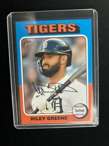 2024 Topps Heritage - Variazione immagine Riley Greene #381 - Foto 1 di 2