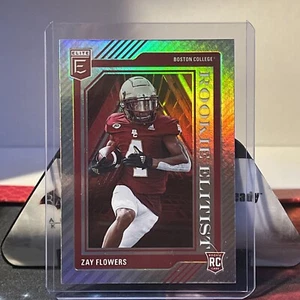 23 Donruss Elite Rookie Elitist - #RE-12 Zay Flowers (RC) Ravens - Bild 1 von 2