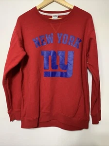 Victoria's Secret Rosa Mujer New York Giants Sudadera Roja Talla Pequeña - Imagen 1 de 3