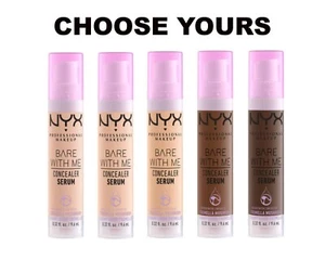 NYX - Bare With Me Serum Concealer LIGHT/VANILLA/BEIGE/RICH/DEEP - CHOOSE YOURS - Picture 1 of 21