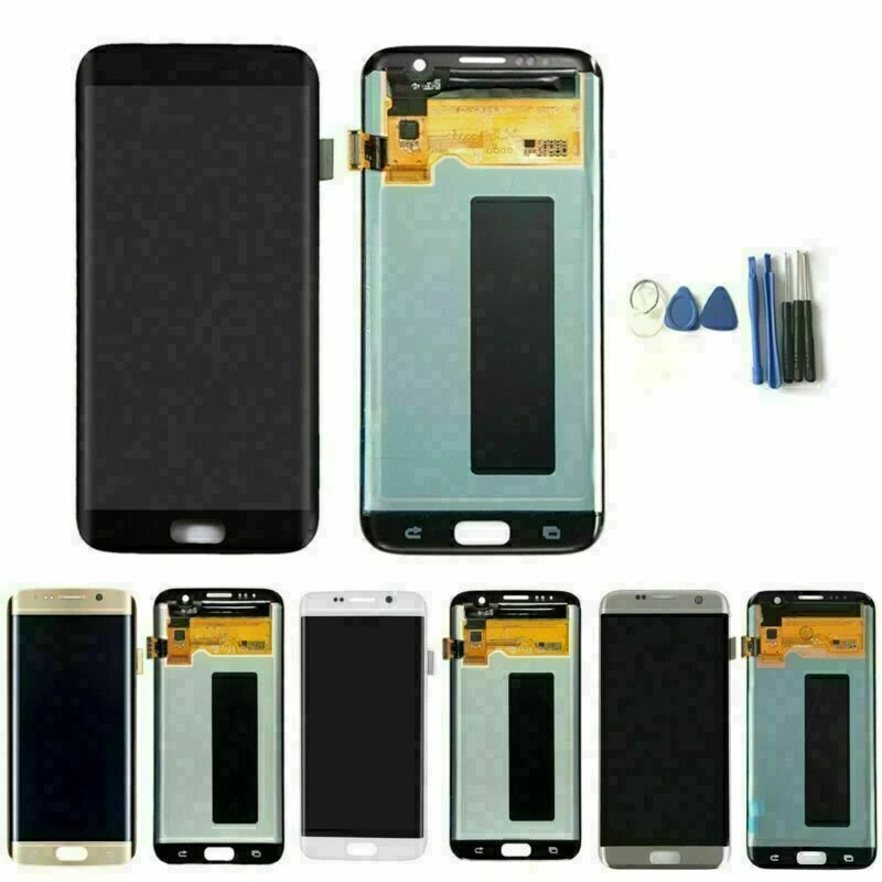 For Samsung Galaxy S7 Edge G935 / S7 SM-G930 LCD Touch Screen Digitizer Replace - Image 1 of 4
