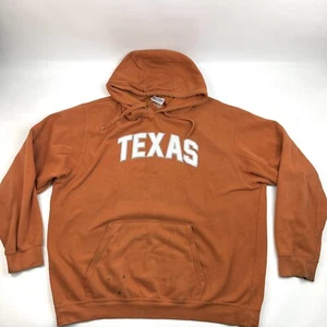 Sudadera con capucha Majestic Section 101 Texas Longhorns naranja para hombre talla 2XL - Imagen 1 de 21