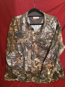 Magellan Outdoors REALTREE EDGE Camouflage Button Down Hemd, 3 XL - Bild 1 von 8
