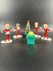 Elf On The Shelf 3” PVC Toy Figurines Christmas Elves Set Of 4 - Picture 1 of 8