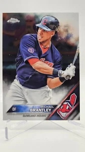 2016 Topps Chrome #34 Michael Brantley Cleveland Indians - Picture 1 of 11