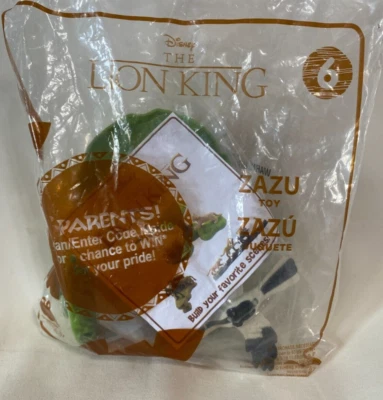 Juguete Happy Meal 2019 D1 ZAZU - El Rey León #6 McDonalds Foto 1 de 4