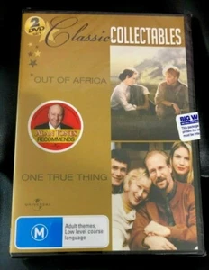 Out Of Africa / One True Thing (2006 : 2 Disc DVD)Brand New Sealed in Plastic R4 - Picture 1 of 2