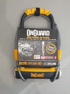 OnGuard Pitbull 8005 Fahrrad U-Lock mit Kabel - Bild 1 von 4