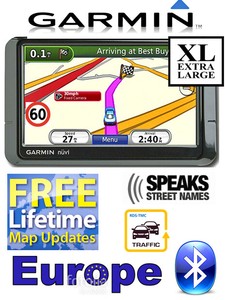 GARMIN 760 SAT NAV LIFETIME EUROPE & WORLDWIDE MAP 2023 BLUETOOTH TRAFFIC HOMER