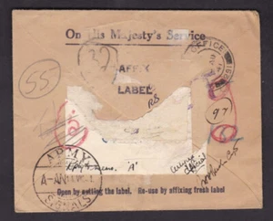 Offizieller OHMS WW2 viel befahrener Umschlag Army Sgnal FPO 291 ++++ - Bild 1 von 2