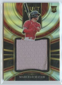 2023 Panini Select Swatches Silver Marcelo Mayer RC Jersey 1 color 69/199 #PJSMM