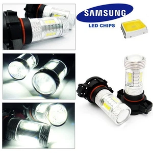 2x SAMSUNG 15 SMD LED H16 5202 for CADILLAC Projector DRL Daytime Running Light - Picture 1 of 9