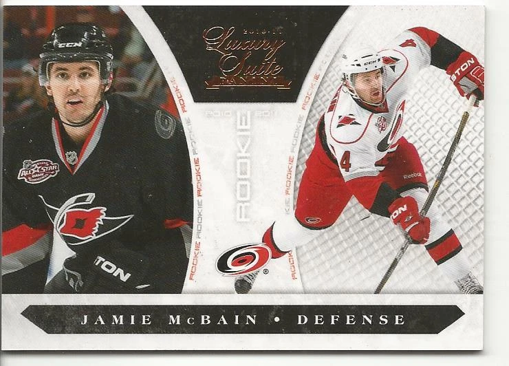 2010-11 Luxury Suite Jamie McBain Rookie Card RC #183 Mint /899 - Image 1 of 1