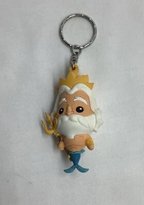 King Triton Little Mermaid Disney Vinyl Figurine Keychain JAP240211/TB - Picture 1 of 6