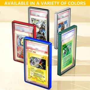 Magnetic Metal Slabs Protector for PSA BGS Graded Cards Stackable Case Sleeves - Picture 1 of 33