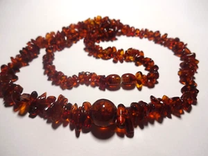 Genuine Baltic Amber Necklace 20'' - Picture 1 of 5