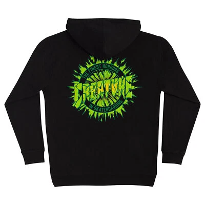 Sudaderas Creature Skateboard Finest Shatter Pullover Negro Foto 1 de 2