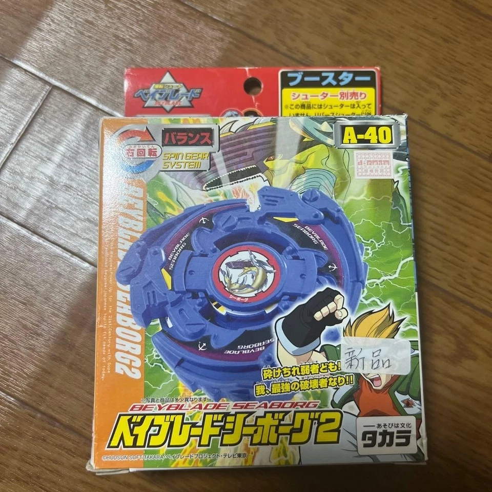 Beyblade A-12 Seaborg Bakuten Shoot 2002 TAKARA Nuevo Foto 1 de 1