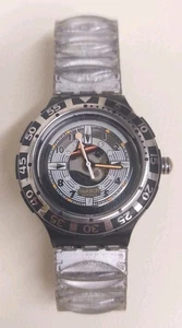 Orologio Swatch SQUIGGLY SDB104 1994 SCUBA - CORONA ROTTA LEGGERE DESCRIZIONE PER FAVORE - Foto 1 di 6