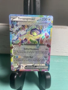 Terapagos ex 128/142 Sv07: Holo Pokémon Corona Estelar - Imagen 1 de 8