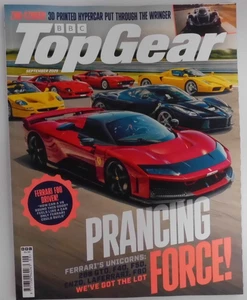 BBC Top Gear magazine Sep 2025 Ferrari's Unicorns: 288 GTO, F40, F50, Enzo, F80 - Picture 1 of 1