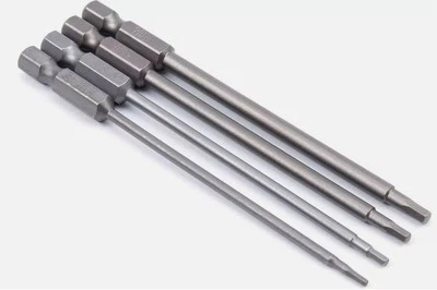 Metric Hex Driver Speed Tip RC Power Tool Bits Set of 4 (1.5, 2.0, 2.5, 3.0 mm) - Image 1 of 4