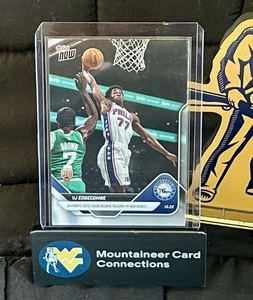 VJ EDGECOMBE 2025-26 Topps Now NBA #11 RC Rookie Debutto 76ers - Foto 1 di 7