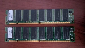 1GB 2X512MB PC133 133MHz 168Pin Desktop SDRAM Memory Ram DIMM NON-ECC - Picture 1 of 1
